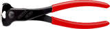 KNIPEX KNIPEX 68 01 180 EAN End Cutting Nipper plastic coated black atramentized 180 mm