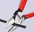 KNIPEX KNIPEX 70 01 140 EAN Diagonal Cutter plastic coated black atramentized 140 mm