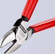 KNIPEX KNIPEX 70 01 140 EAN Diagonal Cutter plastic coated black atramentized 140 mm