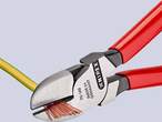 KNIPEX KNIPEX 70 01 160 Diagonal Cutter plastic coated black atramentized 160 mm