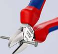 KNIPEX KNIPEX 70 05 140 Diagonal Cutter with multi-component grips chrome-plated 140 mm