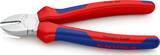 KNIPEX KNIPEX 70 05 180 Diagonal Cutter with multi-component grips chrome-plated 180 mm