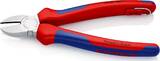 KNIPEX KNIPEX 70 05 180 T BK Diagonal Cutter with multi-component grips, with integrated tether attachment point for a tool teth