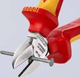 KNIPEX KNIPEX 70 06 140 SB Diagonal Cutter insulated with multi-component grips, VDE-tested chrome-plated 140 mm (self-service c