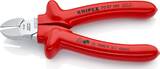 KNIPEX KNIPEX 70 07 160 Diagonal Cutter with dipped insulation, VDE-tested chrome-plated 160 mm