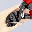 KNIPEX KNIPEX 71 22 200 T BK CoBolt® Compact Bolt Cutter with slim multi-component grips, with integrated tether attachment poin