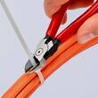 KNIPEX KNIPEX 72 01 140 Diagonal Cutter for plastics plastic coated 140 mm