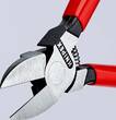 KNIPEX KNIPEX 72 01 140 Diagonal Cutter for plastics plastic coated 140 mm