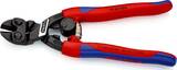 KNIPEX KNIPEX 72 62 200 High Leverage Flush Cutter for soft metal and plastic with slim multi-component grips black atramentized