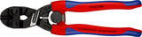KNIPEX KNIPEX 72 62 200 High Leverage Flush Cutter for soft metal and plastic with slim multi-component grips black atramentized
