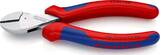 KNIPEX KNIPEX 73 05 160 X-Cut® Compact Diagonal Cutter high lever transmission with multi-component grips chrome-plated 160 mm