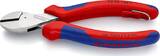 KNIPEX KNIPEX 73 05 160 T X-Cut® Compact Diagonal Cutter with multi-component grips, with integrated tether attachment point for
