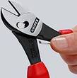 KNIPEX KNIPEX 73 72 180 BK TwinForce® High Performance Diagonal Cutters with multi-component grips black atramentized 180 mm (se
