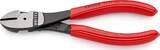 KNIPEX KNIPEX 74 01 160 High Leverage Diagonal Cutter plastic coated black atramentized 160 mm