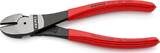 KNIPEX KNIPEX 74 01 180 SB High Leverage Diagonal Cutter plastic coated black atramentized 180 mm (self-service card/blister)