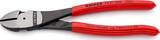 KNIPEX KNIPEX 74 01 200 SB High Leverage Diagonal Cutter plastic coated black atramentized 200 mm (self-service card/blister)