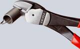 KNIPEX KNIPEX 74 22 250 T High Leverage Diagonal Cutter with multi-component grips, with integrated tether attachment point for