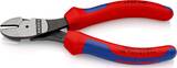 KNIPEX KNIPEX 74 02 160 High Leverage Diagonal Cutter with multi-component grips black atramentized 160 mm