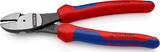 KNIPEX KNIPEX 74 02 200 High Leverage Diagonal Cutter with multi-component grips black atramentized 200 mm