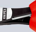 KNIPEX KNIPEX 74 12 180 High Leverage Diagonal Cutter with multi-component grips black atramentized 180 mm
