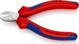 KNIPEX KNIPEX 76 05 125 Diagonal Cutter for electromechanics with multi-component grips chrome-plated 125 mm