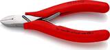 KNIPEX KNIPEX 77 11 115 Electronics Diagonal Cutter with non-slip plastic coating 115 mm