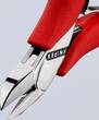 KNIPEX KNIPEX 77 21 115 N Electronics Diagonal Cutter with box joint plastic coated 115 mm