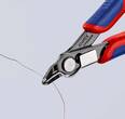 KNIPEX KNIPEX 78 41 125 Electronic Super Knips® avec gaines bi-matière brunie 125 mm