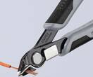 KNIPEX KNIPEX 78 71 125 SB Electronic Super Knips® avec gaines bi-matière brunie 125 mm (carte LS/blister)