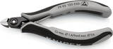KNIPEX KNIPEX 79 02 120 ESD Precision Electronics Side Cutter ESD with multi-component grips burnished 120 mm