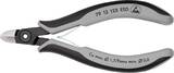 KNIPEX KNIPEX 79 12 125 ESD Precision Electronics Side Cutter ESD with multi-component grips burnished 125 mm