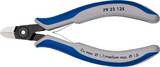 KNIPEX KNIPEX 79 22 125 Pince coupante de côté pour l’électronique de précision avec gaines bi-matière brunie 125 mm