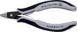 KNIPEX KNIPEX 79 42 125 Z ESD Precision Electronics Side Cutter ESD with multi-component grips burnished 125 mm