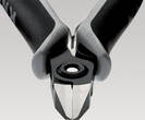KNIPEX KNIPEX 79 42 125 Z ESD Precision Electronics Side Cutter ESD with multi-component grips burnished 125 mm