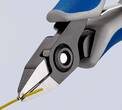 KNIPEX KNIPEX 79 52 125 Precision Electronics Diagonal Cutter with multi-component grips burnished 125 mm