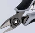 KNIPEX KNIPEX 79 52 125 ESD Precision Electronics Side Cutter ESD with multi-component grips burnished 125 mm