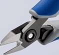 KNIPEX KNIPEX 79 62 125 Precision Electronics Diagonal Cutter with multi-component grips burnished 125 mm
