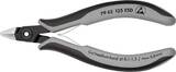 KNIPEX KNIPEX 79 62 125 ESD Precision Electronics Side Cutter ESD with multi-component grips burnished 125 mm