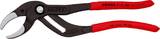 KNIPEX KNIPEX 81 01 250 SB Siphon and Connector Pliers with non-slip plastic coating black atramentized 250 mm (self-service car