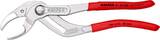 KNIPEX KNIPEX 81 03 250 SB Pince pour siphons et connecteurs gainées en plastique antidérapant chromée 250 mm (carte LS/blister)