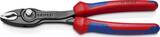 KNIPEX KNIPEX 82 02 200 TwinGrip Pince multiprise frontale avec gaines bi-matière noire atramentisée 200 mm