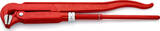 KNIPEX KNIPEX 83 10 015 Clé serre-tubes 90° revêtement poudre, rouge 420 mm