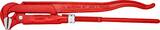 KNIPEX KNIPEX 83 10 015 Clé serre-tubes 90° revêtement poudre, rouge 420 mm