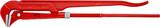 KNIPEX KNIPEX 83 10 040 Clé serre-tubes 90° revêtement poudre, rouge 750 mm