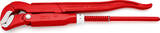 KNIPEX KNIPEX 83 30 010 Pipe Wrench S-Type red powder-coated 320 mm