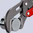 KNIPEX KNIPEX 83 61 010 Clé serre-tubes en S avec réglage rapide gainées en plastique à revêtement poudre gris 330 mm