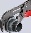 KNIPEX KNIPEX 83 61 020 Pipe Wrench S-Type with fast adjustment plastic coated grey powder-coated 560 mm