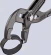 KNIPEX KNIPEX 85 51 180 A Spring Hose Clamp Pliers with non-slip plastic coating grey atramentized 180 mm