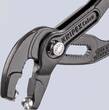 KNIPEX KNIPEX 85 51 180 A Spring Hose Clamp Pliers with non-slip plastic coating grey atramentized 180 mm