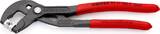 KNIPEX KNIPEX 85 51 180 C Pince à colliers Click gainées en plastique antidérapant grise atramentisée 180 mm